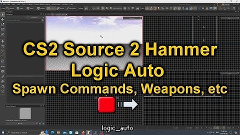 CS2 Logic Auto Tutorial (Spawn Weapons & Commands) - Source 2 Editor Hammer Workshop