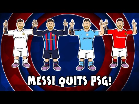 MESSI QUITS PSG! Who will he join? (Barcelona Man City Man United Liverpool Bayern transfer?)