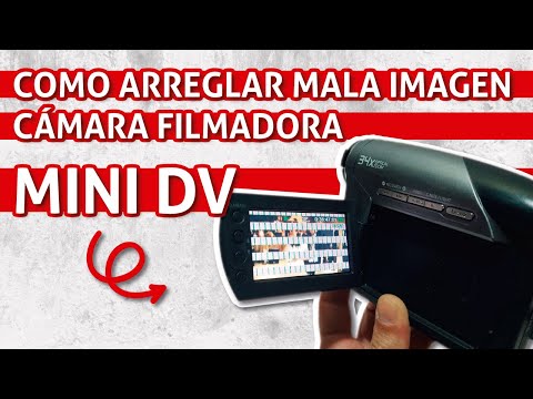 Mini dv Cómo arreglar Mini DV - Mala imagen