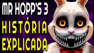 História de Mr. Hopp's Playhouse 3! Todos os FINAIS explicados! Enfim o FINAL VERDADEIRO de MR HOPPS