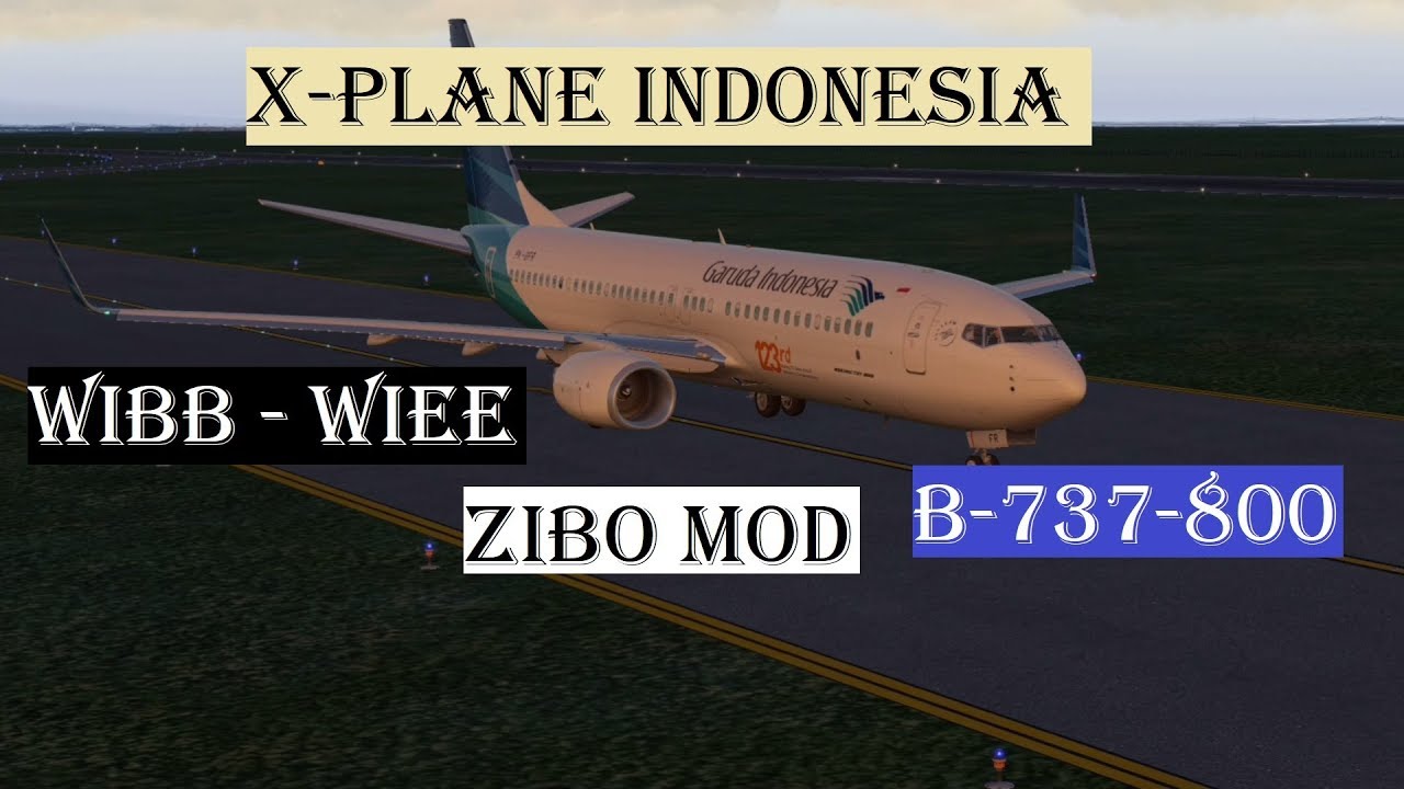 Garuda Indonesia Wing View Pekanbaru Padang X Plane 11 Indonesia Youtube
