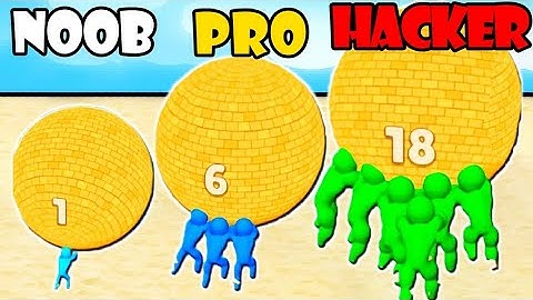 NOOB vs PRO vs HACKER - Rescue Push Part 2 | Gameplay Satisfying (Android,iOS)