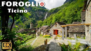 Foroglio Ticino Switzerland 8K