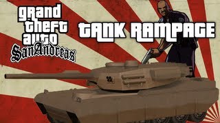 GTA San Andreas: Tank Rampage - Six Star Wanted Level! screenshot 3