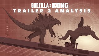 NEW GODZILLA VS KONG 2021 || Trailer Footage IN-DEPTH Analysis Pt 2 (Godzilla stronger than Kong)