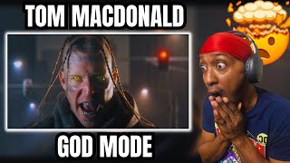 TOM ADDRESSED ALL THE HATERS | TOM MACDONALD - GOD MODE (REACTION)