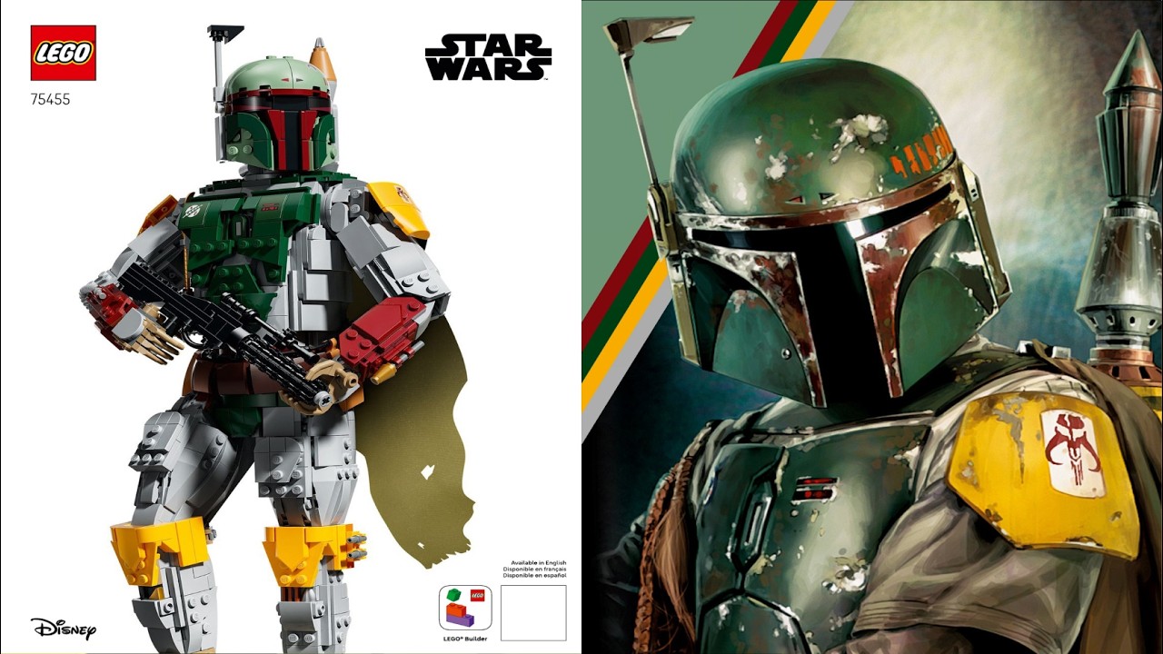 Boba Fett LEGO instructions