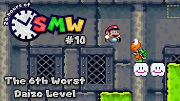 24 Hours of SMW #10 - 42nd Placed Entry - DONUT FORTRESS