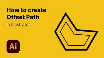 How use Offset Path in Illustrator | Adobe Illustrator Tutorials | In Urdu
