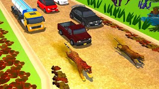 Animal Wild Race in Heavy Traffic- 2020 Android Gameplay screenshot 1