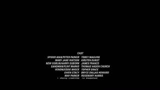 Spider-Man 3 2007 End Credits With Telling The World And I Hope I Find You