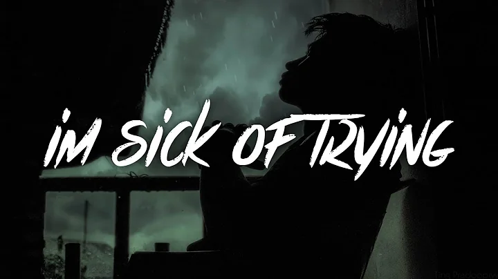 Vaboh - im sick of trying (Lyrics / Lyric Video)