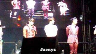 [Fancam] Talk pt.2 - JYJ 'The Beginning' Showcase in Malaysia (171010)
