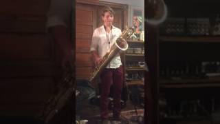 Saxgourmet Super 400 Series II copper baritone saxophone