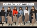 HOW TO STYLE LEOPARD PRINT | ONE SKIRT, SEVEN OUTFITS | COURTNEY WANDELOSKI