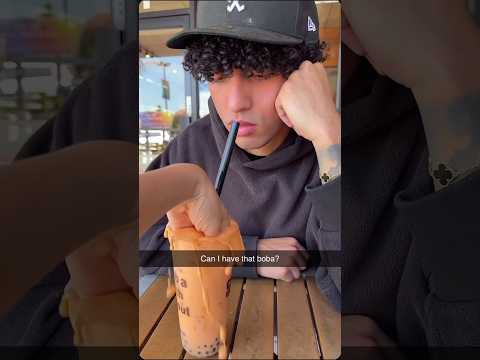 Can I have that boba? 😅 #abthings #shorts