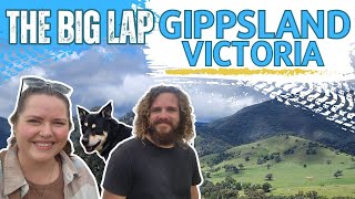 EP14  GIPPSLAND VICTORIA  LAPPING OZ IN OUR CARAVAN WITH A DOG
