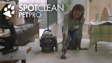 SpotClean Pet Pro® Portable Carpet Cleaner Feature Overview