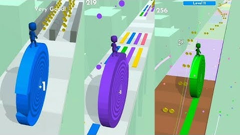 layers Roll 🔵 all levels android,ios gameplay ( part #2 ).