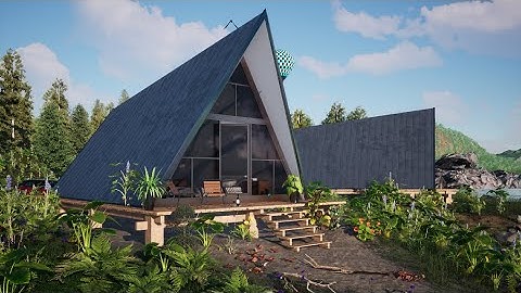 Lake House animation in Twinmotion