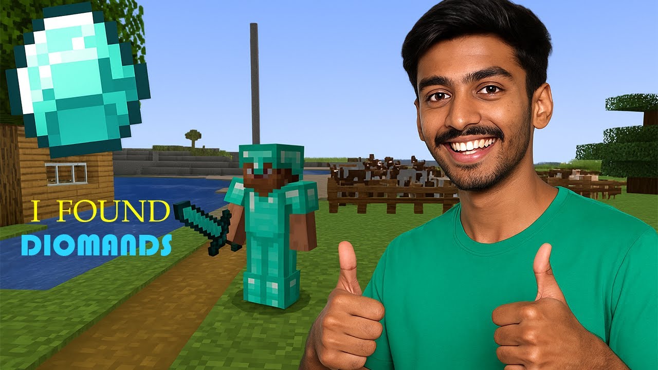 CAN I FIND DIAMONDS IN SECRET CAVES | MINECRAFT GAMEPLAY #2 - YouTube
