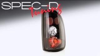 SPECDTUNING DEMO VIDEO: 1997-2004 DODGE DAKOTA TAIL LIGHTS