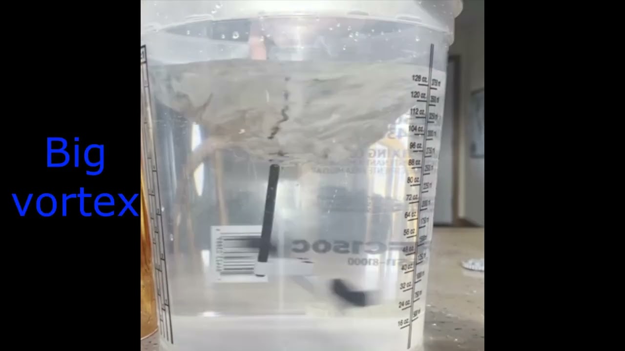 Small vortex vs medium vortex vs large vortex vs big vortex with Lego