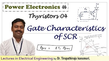 PE46 Gate Characteristics of SCR