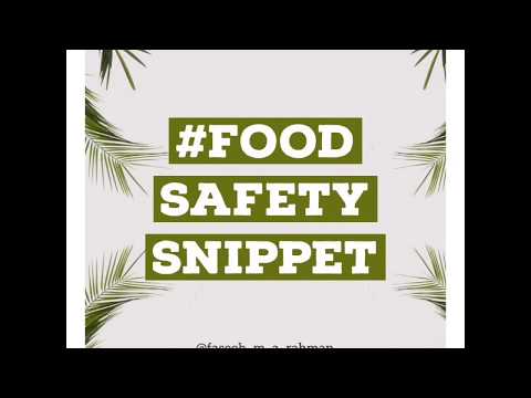 Sanitation | Food Safety Snippet 7