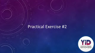 MODULE 1 - Practical Exercise #2
