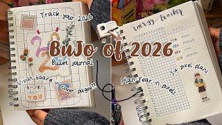 ✎ᝰ📓Bullet Journal 2026 📚⏰/ Malayalam🌝 / Last video of 2025/ 📒Bullet journal ideas / planner ideas🌷/