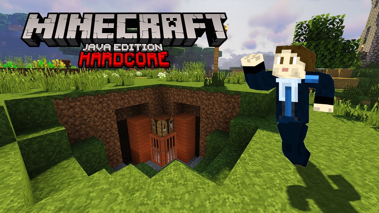 Caving in Minecraft Hardcore for the First Time - YouTube