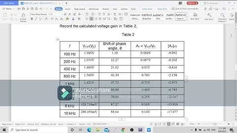 lab 4 : RC AND RL LOW-PASS FILTER (SIMULATION)