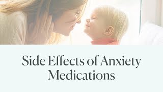 Famous Side Effects of Anxiety Medications Profile