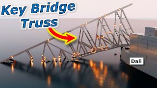 Explosives Will Drop Bridge Truss From MV Dali Ship | Baltimore bridge Collapse