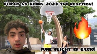 JUNE FLIGHT IS BACK!!! 1v1 OF THE YEAR AGAINST KENNY CHAO REMATCH 2023 REACTION!