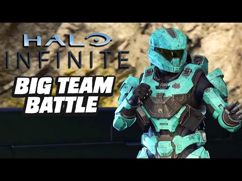 Halo Infinite Big Team Battle Gameplay Demo