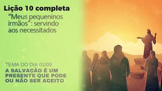 Vivendo o evangelho - Lição 10 completa - Comentário de Leandro Quadros - Lições da Bíblia
