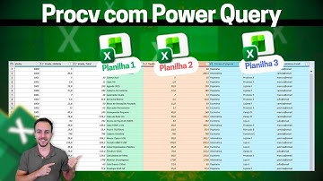 Como fazer PROCV dentro do POWER QUERY para Conectar Tabelas e Planilhas
