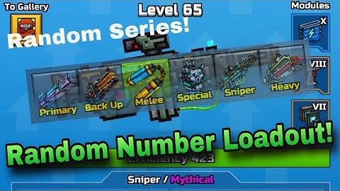 Random Number Generator Loadout! (Series #2) | Terrorz PG3D