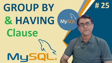MySQL Group By and Having Clause | PHP tutorial for beginners - 118 | MySQL in PHP