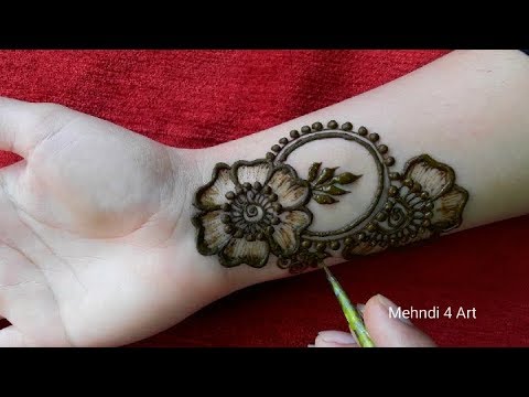 Latest Stylish Mehendi Design Front Hand New Mehndi Design 18 Simple Youtube