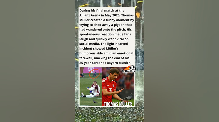 Thomas Müller’s Pigeon Farewell – A Funny Goodbye at Allianz Arena 🕊️⚽ #shorts #football
