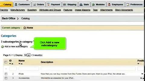 How to add product categories to your store in PrestaShop