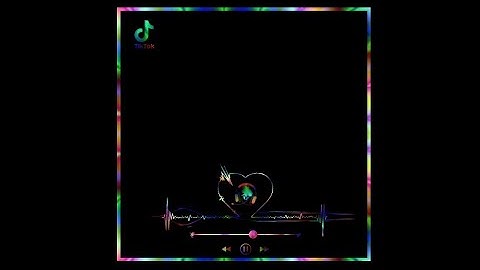 Share hiệu ứng sóng nhạc 7 màu đập theo nhạc nền đen