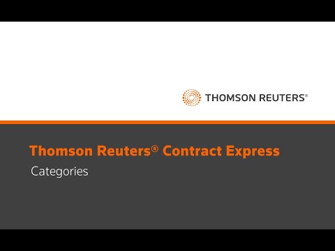 Contract Express - Categories