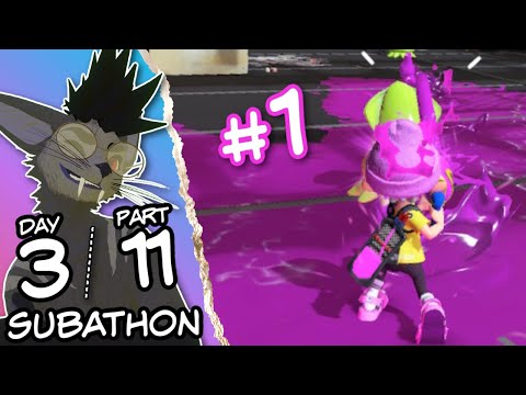 First Time Splatoon 3 Salmon Runs 🐟 • SUBATHON 2023 • Day 3 • Part 11