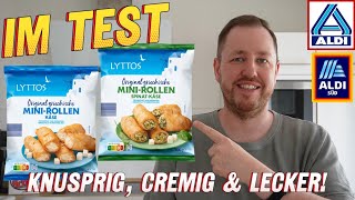 Aldi: "LYTTOS" Original griechische Mini-Rollen Feta & Spinat Käse im Test