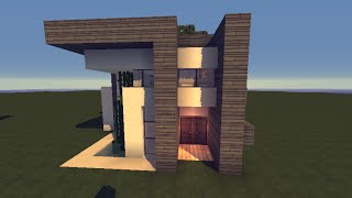 ✔ Minecraft: Small Modern House #16  [HD]