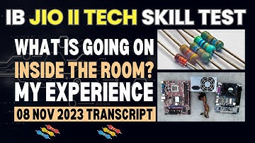 🔥🔥 My IB JIO Interview Experience | JIO Skill test & Interview Guidance Strategy | @sahilmittalinfo